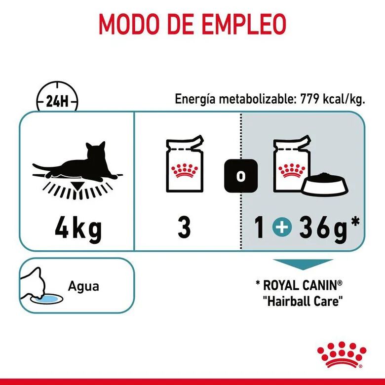 Royal Canin Hairball sobre en salsa para gatos thumbnail