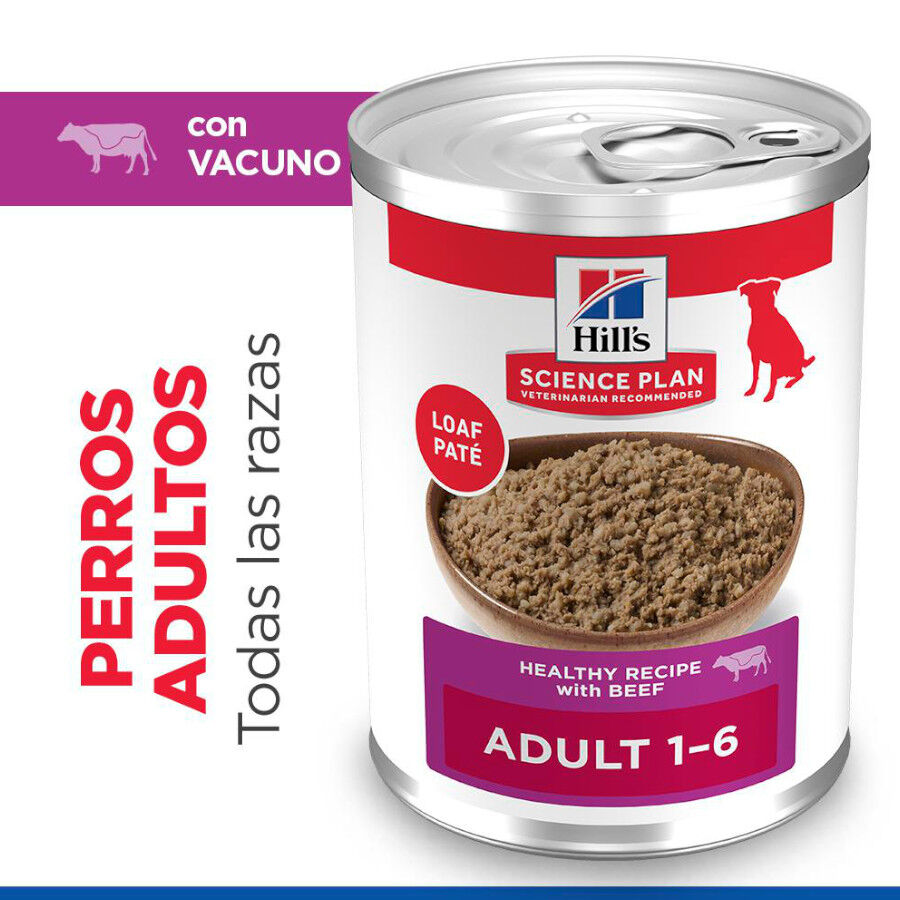 370 g Hill's Science Plan Adult ternera lata para perros, , large Imagen numero 2