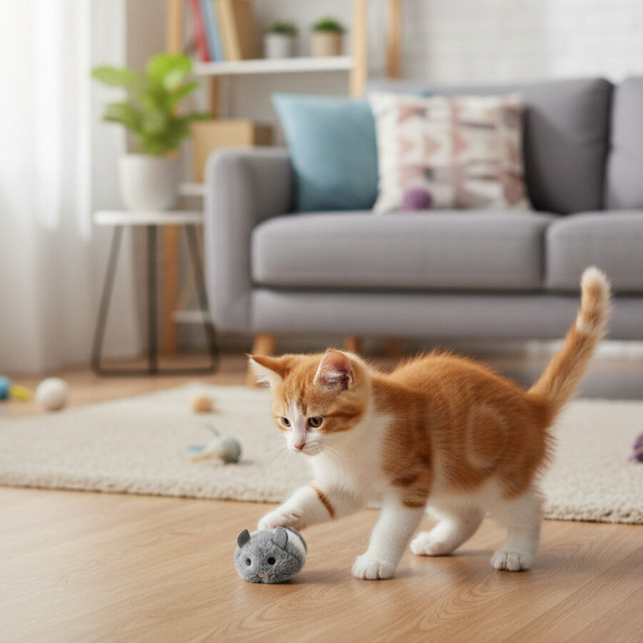 Tootoy! Rat&oacute;n Interactivo con Zumbido para gatitos, , large Imagen numero 1