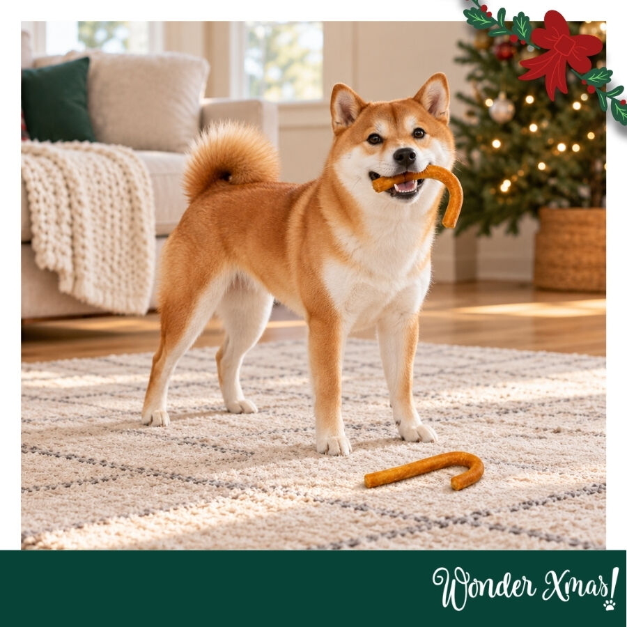 1 pack x 2 uds. Wonder Christmas D&uacute;o Bastones Navidad Snacks para perros, , large Imagen numero 2