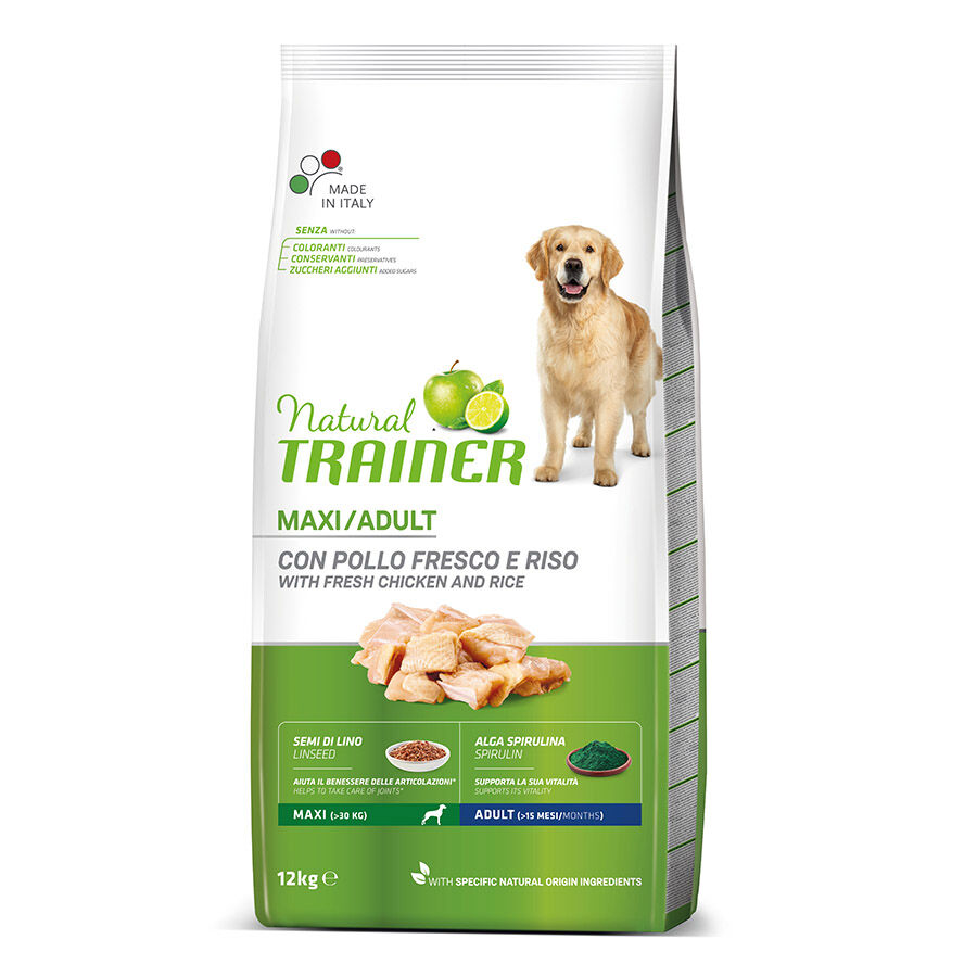 Natural Trainer Adult Maxi Pollo pienso para perros