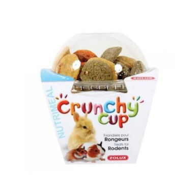 Zolux Snack Crujiente Natural de Alfalfa y Zanahoria para roedores