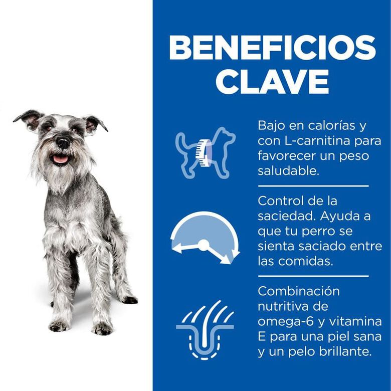 Hill&#039;s Science Plan Light Mature Adult small y mini pollo pienso para perros thumbnail