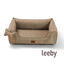 Leeby cama viscoelástica marrón rayas para perros, , large indicador imagen numero 2
