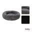 Leeby Sof&aacute; Donut Corduroy Gris para perros, , large indicador imagen numero 5
