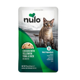 Nulo Pollo At&uacute;n y Pato Sobres para gatos