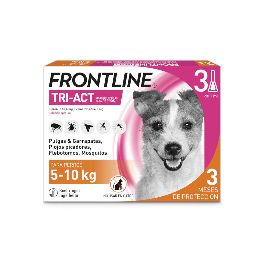 Frontline Tri-Act Pipetas Antiparasitarias para perros
