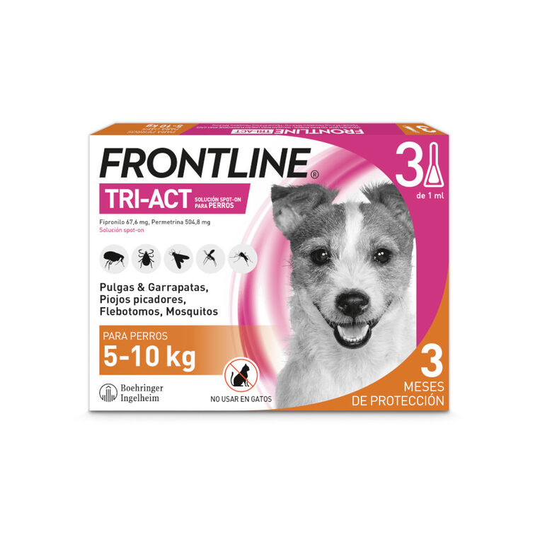 Frontline Tri-Act Pipetas Antiparasitarias para perros thumbnail