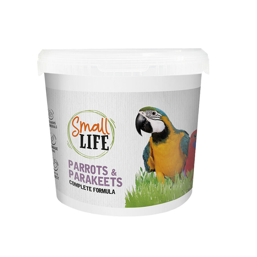 Small Life Cubo de comida para loros y cotorras 5,5L Imagen numero 1