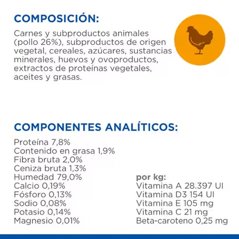 12 sobres x 85 g Hill's Science Plan Light Adult Pescado Azul y Pollo en Salsa sobre para gatos,  Imagen numero 3 12 sobres x 85 g Hill's Science Plan Light Adult Pescado Azul y Pollo en Salsa sobre para gatos, , large Imagen numero 3