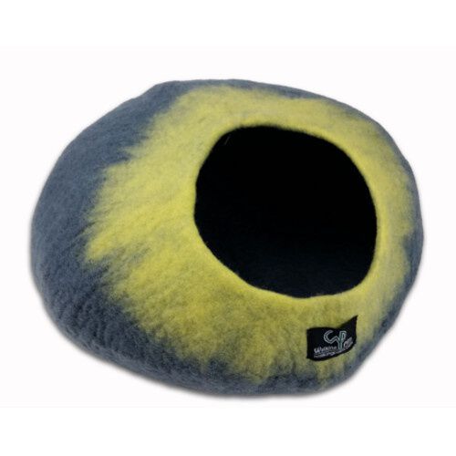 Walking Palm gris y amarillo cueva de lana Imagen numero 1