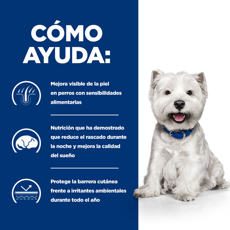 Hill&#039;s Prescription Diet Derm Complete Mini pienso para perros thumbnail