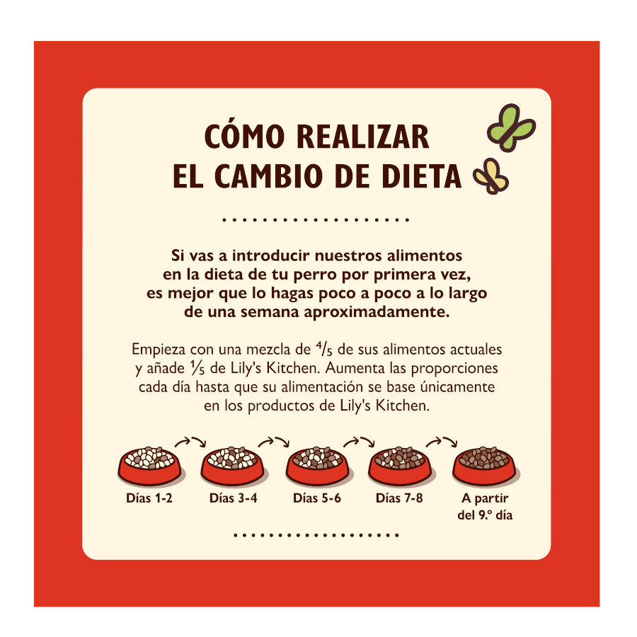 Lily&#039;s Kitchen Organic Ternera Tarrina para perros thumbnail