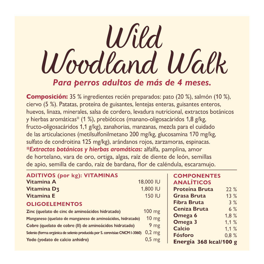 Lily&#039;s Kitchen Adult Pato, Salmón y Ciervo pienso para perros thumbnail