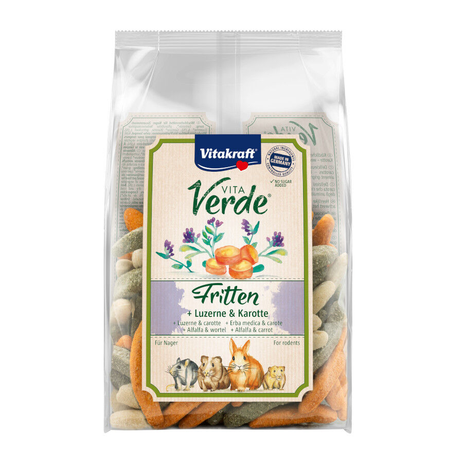 200 g Vitakraft Fritten Gajos de Verduras para conejos, , large Imagen numero 1