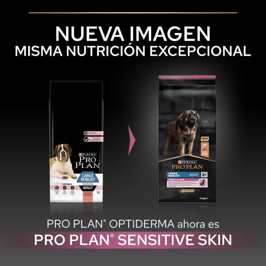 Pro Plan Adult Large Robust Salmón pienso para perros Piel Sensible thumbnail