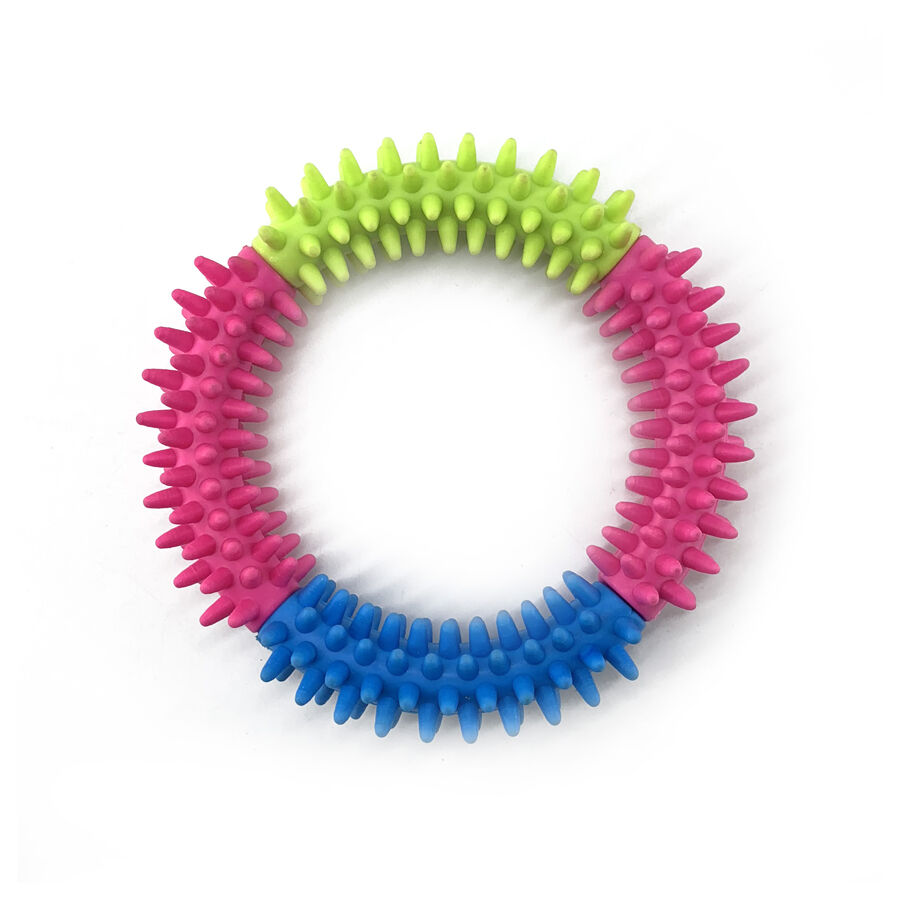 Play&Bite Hula Hoop Mordedor colorido para perros, , large Imagen numero 1