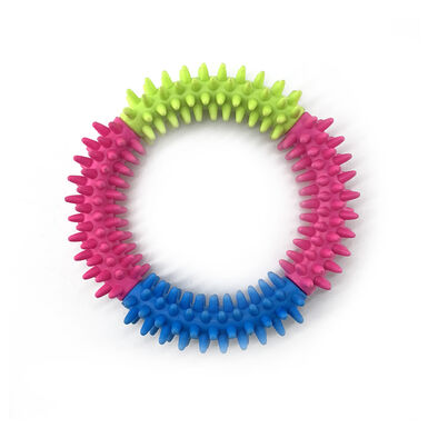 Play&Bite Hula Hoop Mordedor colorido para perros