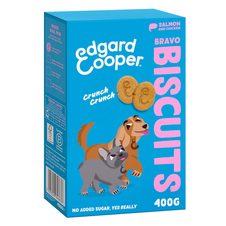 Edgard &amp; Cooper Galletas de Salmón y Pollo para perros thumbnail