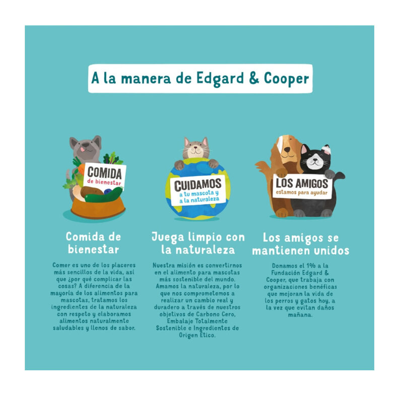 400 g Edgard & Cooper Grain Free Salmón y Pavo lata para perros,  Imagen numero 2 400 g Edgard & Cooper Grain Free Salmón y Pavo lata para perros, , large Imagen numero 2