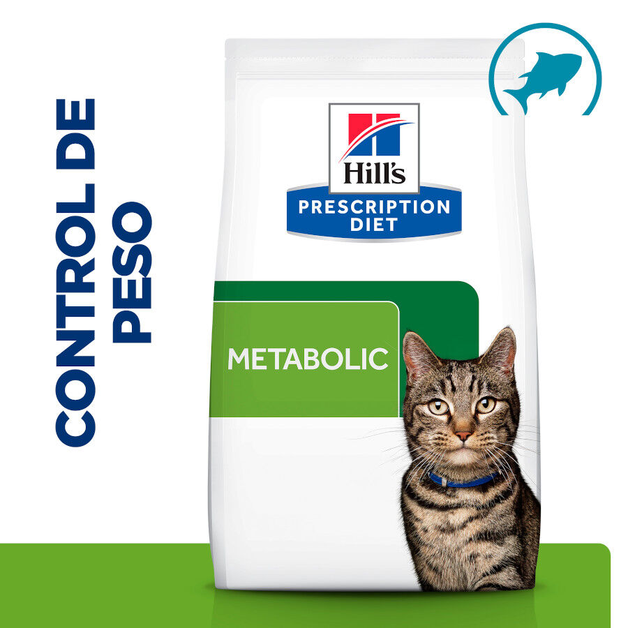 Hill&#039;s Prescription Diet Metabolic Atún pienso para gatos thumbnail