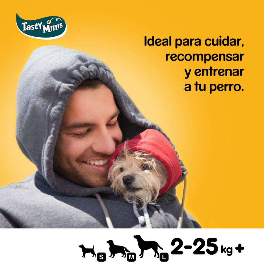 Pedigree Tasty Mini Snacks Sabor Pollo y Pato para Perros thumbnail