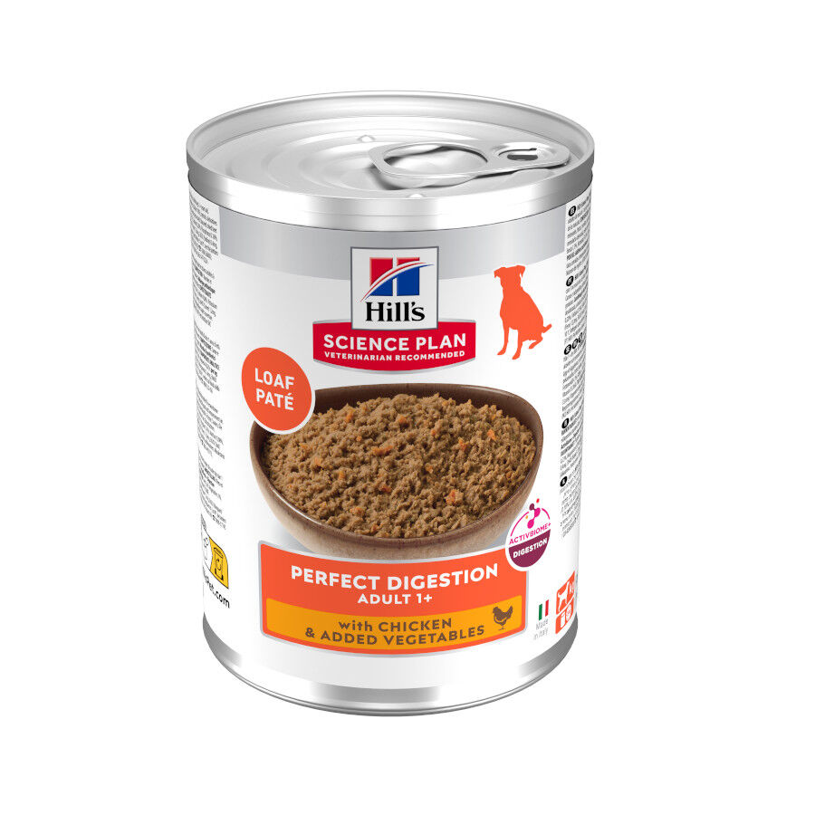 363 g Hill's Science Plan Perfect Digestion Adult Pollo lata para perros, , large Imagen numero 1