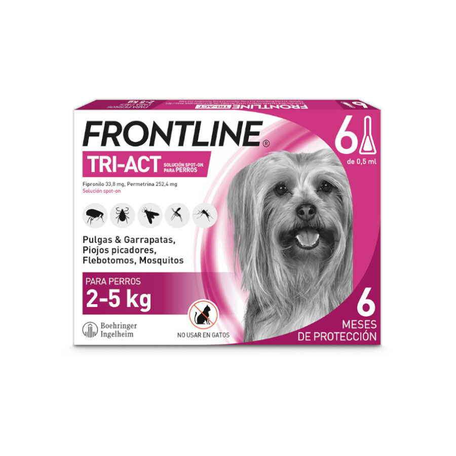 Frontline Tri-Act Pipetas Antiparasitarias para perros