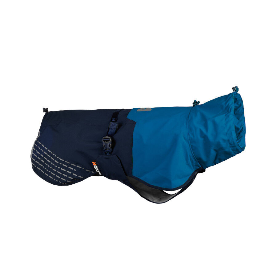Non-stop dogwear Fjord Chubasquero Impermeable Azul para perros
