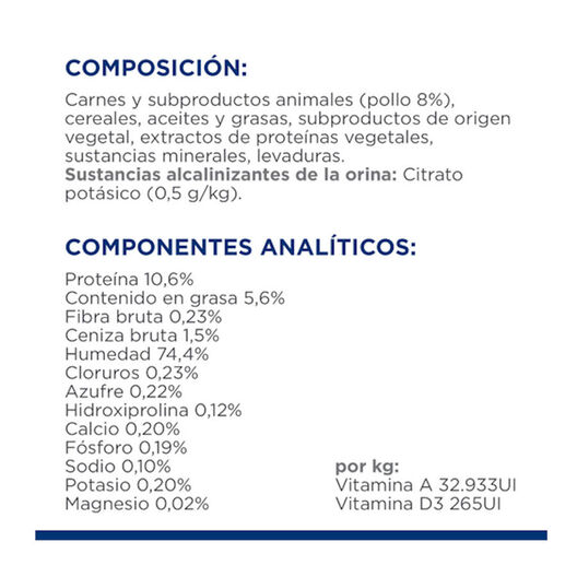 Hill’s Urinary Care Pollo lata para gatos, , large image number null