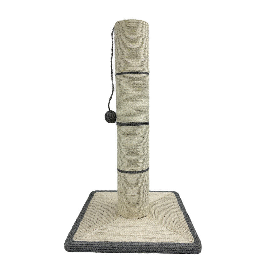 Leeby Isidoro rascador de sisal con juguete para gatos