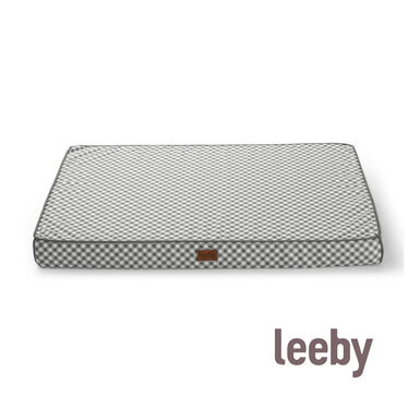 Leeby colchón viscoelástico vichy para perros