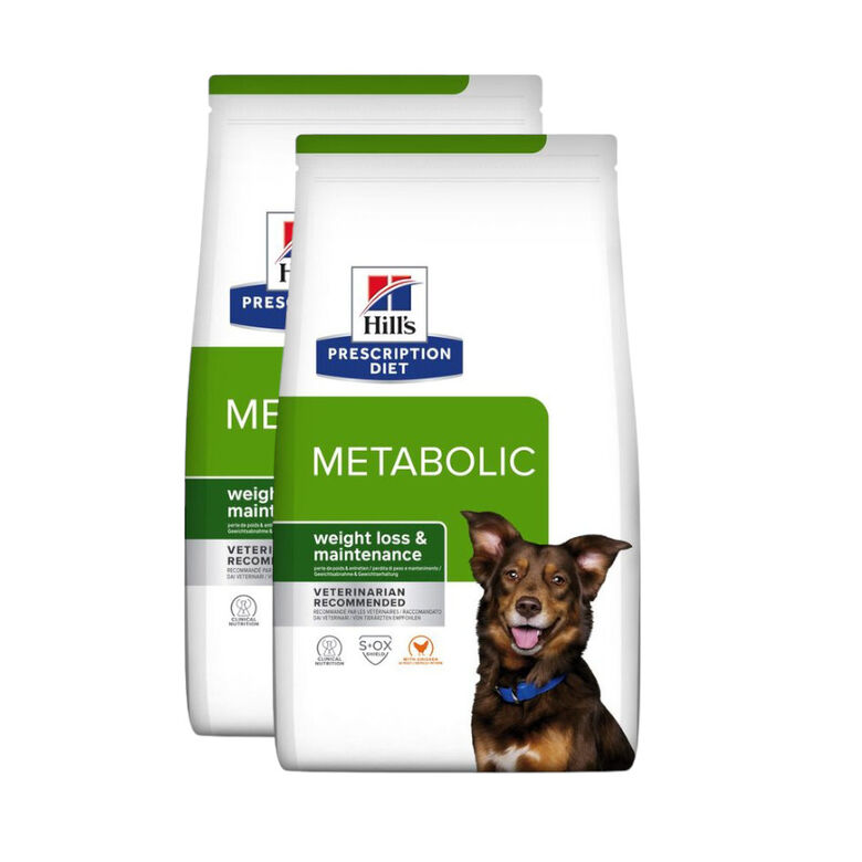 Hill&#039;s Prescription Diet Metabolic Pollo pienso para perros thumbnail