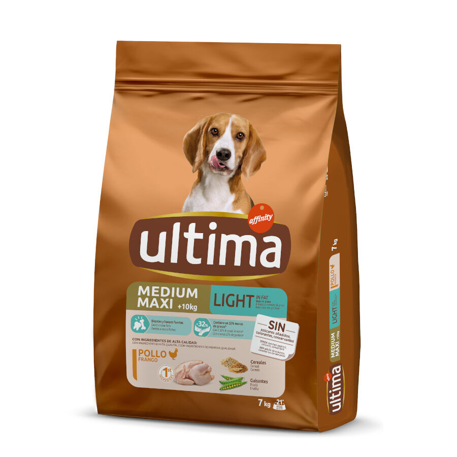 Affinity Ultima Adult Medium/Maxi Light Pollo pienso para perros