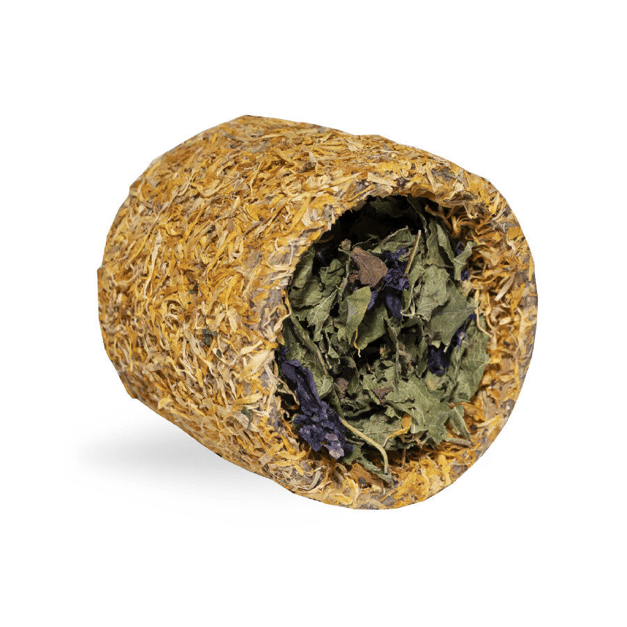 Cunipic Naturaliss T&uacute;nel de Cal&eacute;ndula con Hierbas y Flor de Malva para roedores, , large Imagen numero 2