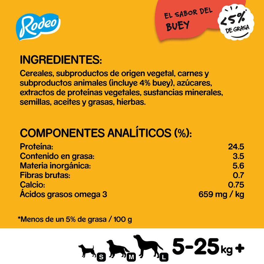 Pedigree Rodeo Snack Buey para Perros thumbnail