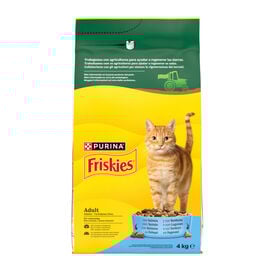 Purina Friskies Adult Pienso para gatos con salm&oacute;n y verduras