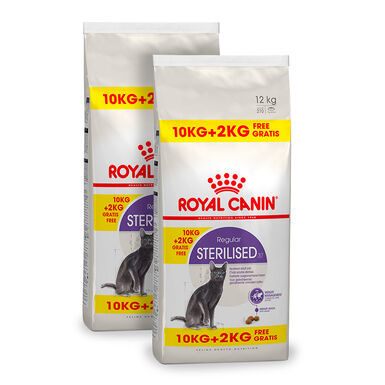 Royal Canin Feline Sterilised 37 pienso para gatos - 2x12kg Pack Ahorro