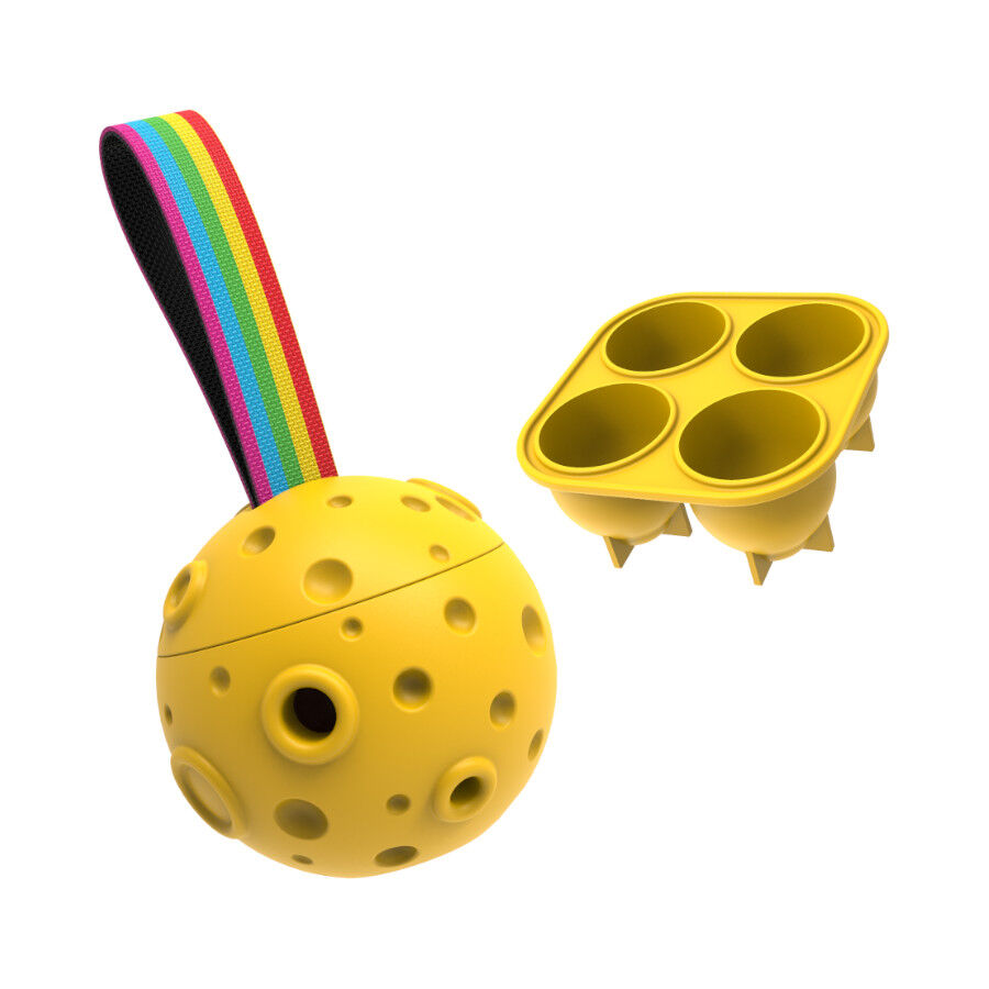 Summer Vibes Pelota fría portagolosinas para perros