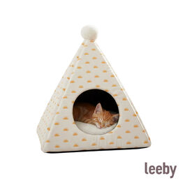 Leeby Cama Pir&aacute;mide Sol para gatos