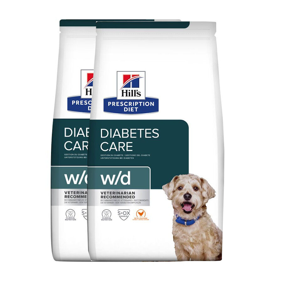 Hill&#039;s Prescription Diet Diabetes Care w/d Pollo pienso para perros thumbnail