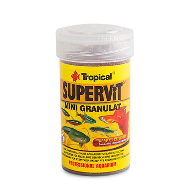 Tropical Mini Supervit Granulos para peces