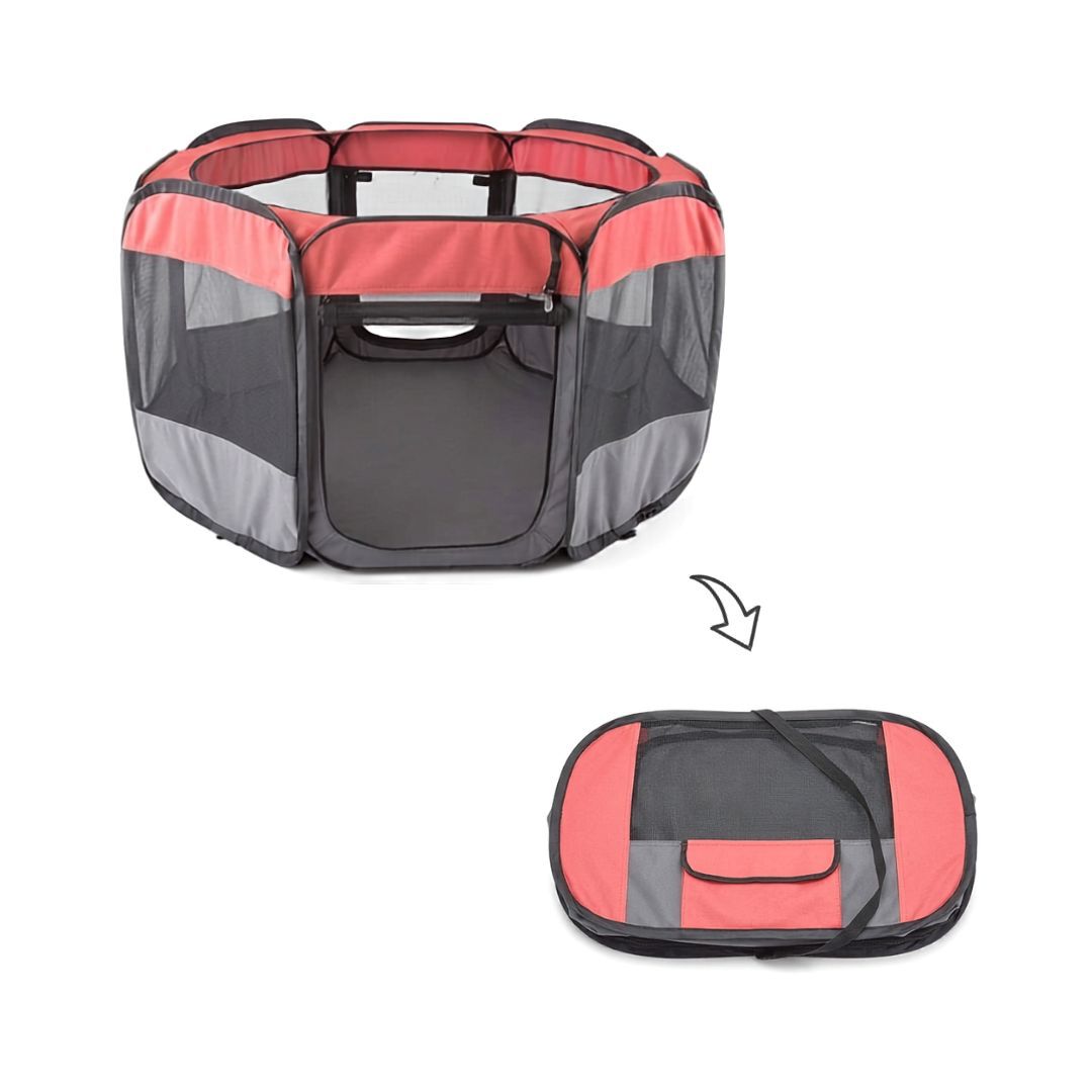 TK-Pet Parque Plegable de Lona para mascotas, , large Imagen numero 3