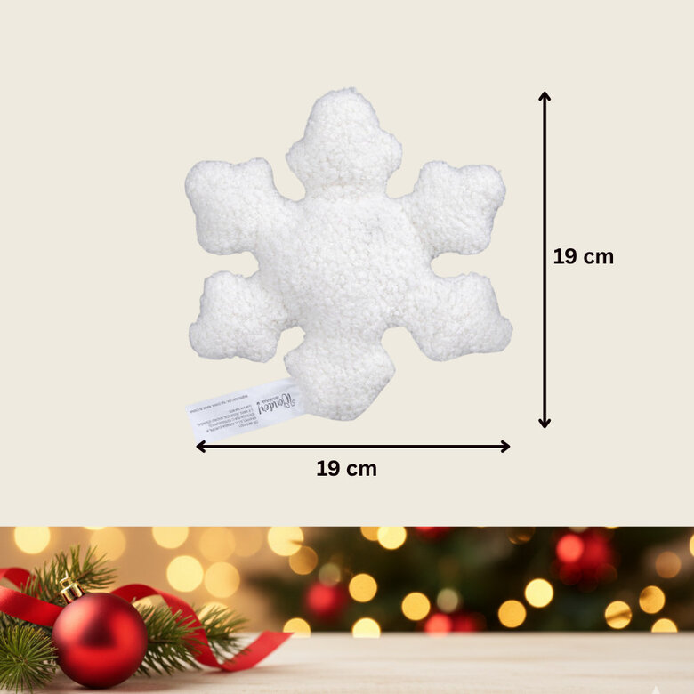 Wonder Christmas Peluche Copo de Nieve Navideño para perros,  Imagen numero 4 Wonder Christmas Peluche Copo de Nieve Navideño para perros, , large Imagen numero 4