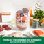 1 kg Wild Balance Barf Menú Completo Salmón con verduras frescas, alimento para perros, , large indicador imagen numero 4