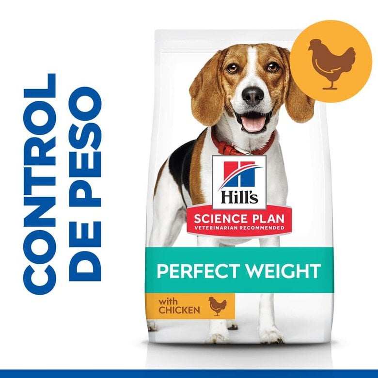12 kg Hill's Science Plan Perfect Weight Adult Medium Pollo pienso para perros,  Imagen numero 2 12 kg Hill's Science Plan Perfect Weight Adult Medium Pollo pienso para perros, , large Imagen numero 2