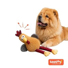 Tootoy! Comfort Pollo Gigante Peluche para perros