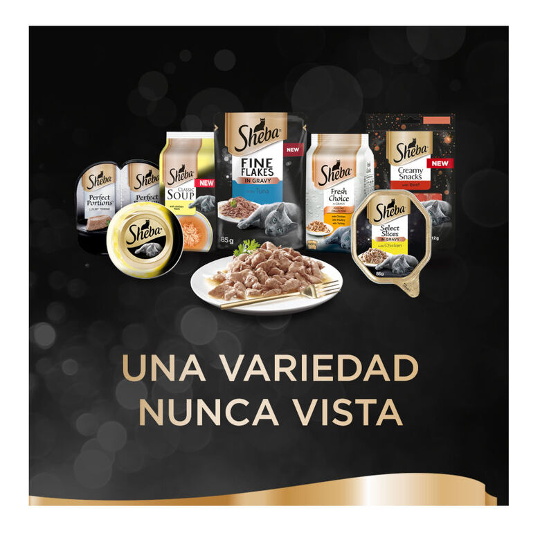 Sheba Selezione Pescados Salsa en Bolsita para Gatos - Multipack thumbnail