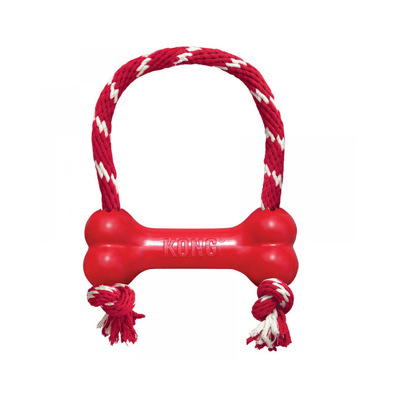 Kong Goodie Bone Hueso con cuerda para perros thumbnail
