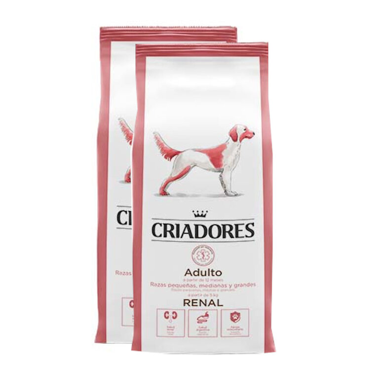 Criadores Dietetic Adulto Renal pienso para perros, , large image number null